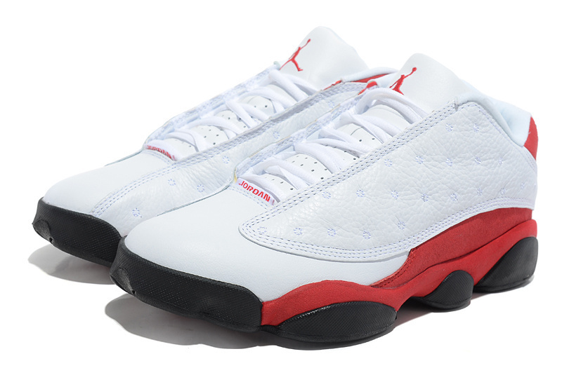 Air Jordan 13 Mens Shoes Aaa Black/White/Red V Online